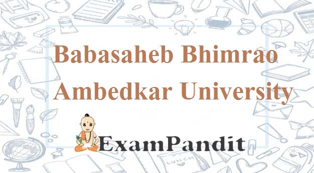 Babasaheb Bhimrao Ambedkar University (BBAU) Admission 2022-23