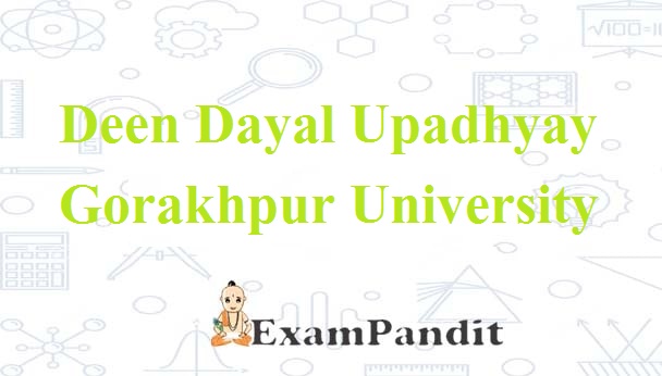 Deen Dayal Upadhyay Gorakhpur University Admission 2022-23